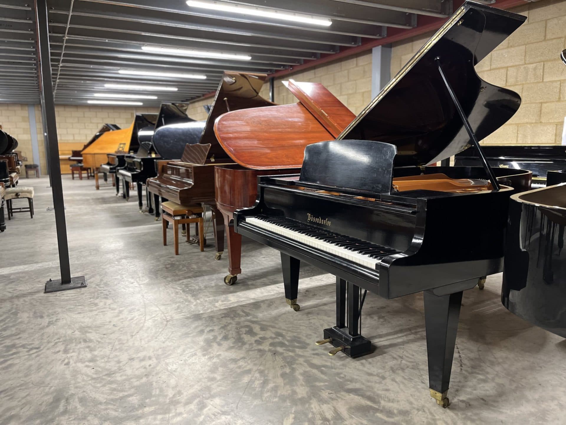 Piano specialist at work